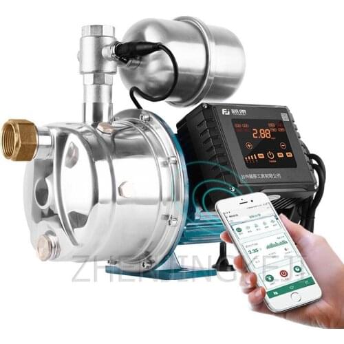 220V Automatic Self-priming PumpFrequency Conversion Water Pressure Booster Pump For Home Shower Stainless Steel Mute Fully