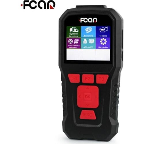 Fcar F-50R OBD Fault Code Reader Russian Version For Diesel Heavy Duty Truck Scanner Russian languages OBD Diagnostic Tool