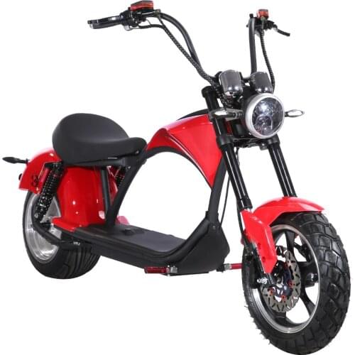 E Motorcycle 3000w Gear Shift Fashionable Lithium Mobility Fat Tire Removable Battery Citycoco Choopers