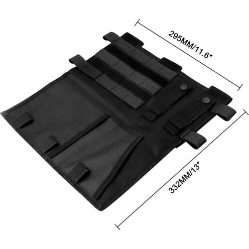 PU Leather Black Car Card Storage Holder Storage Pouch Pocket