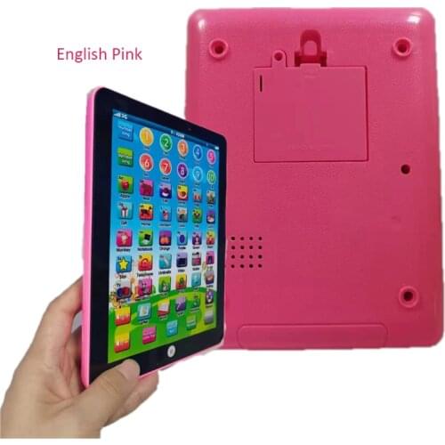 Education Tablet Pad Russian And English Early Education Toy Alphanumeric Cognitive Baby Touch Tablet Toy Learning Gift