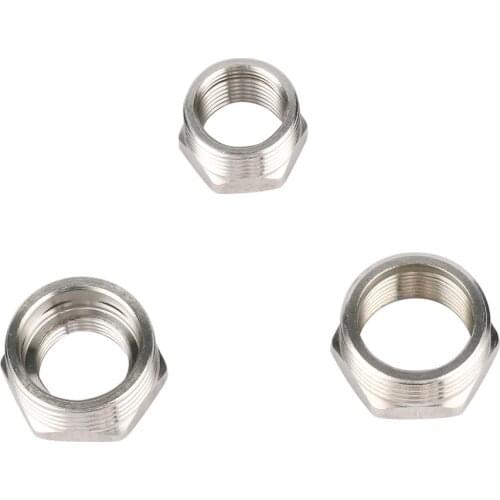Stainless Steel 1/2" 3/4" BSP Female Thread to 3/4" 1" Male Thread Adapters Reducer Bushing Threaded Pipe Fitting Connectors