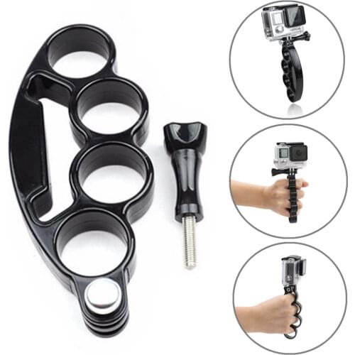 Plastic Knuckles Fingers Grip Monopod Mount for GoPro Hero 8/7/6/5/4/3+ SJCAM Sport Camera with Long Thumb