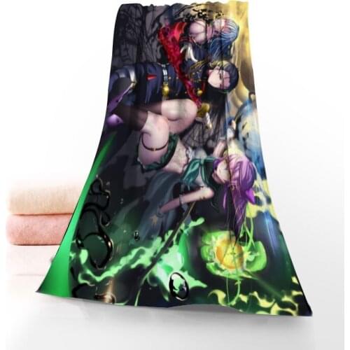 Seraph Of The End Towel Printed Cotton Face/Bath Towels Microfiber Fabric For Kids Men Women Shower Towels 70X140cm