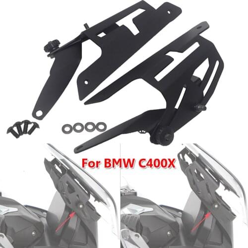 Motorcycle Windshield Adjustable Bracket Deflector Glass Adjuster For BMW C400X Windscreen