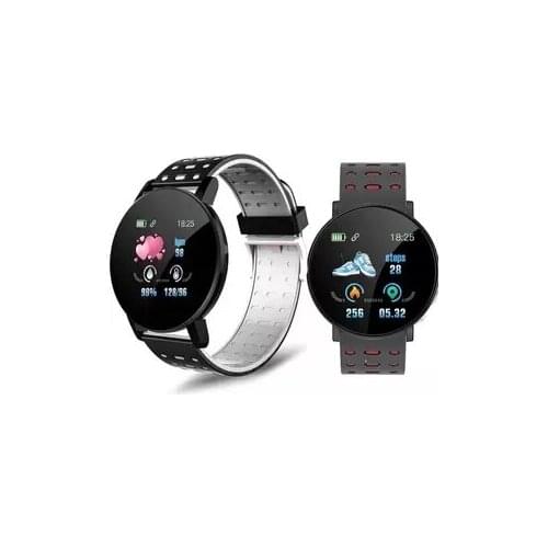 New119 Plus Wrist Smart Watch For Men Women Sports Fitness Bracelet touch ScreenSport Watches Monitoring Waterproof Smartwatch