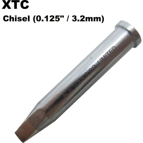 Weller XTC Soldering Tip Chisel Replace WXP120 WP120 WP120IG WX1010 WX2020 WT1010H WD1000HPT WXMP120 Station Iron Handle Bit