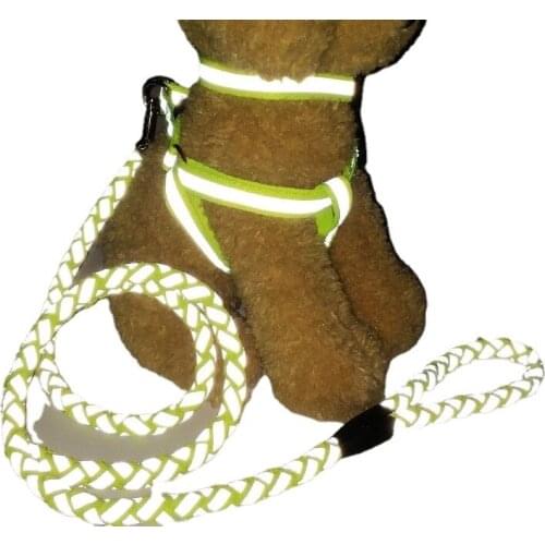 Dog Leash Dog Chain Teddy Golden Retriever Small and Medium-sized Dog Puppy Walking Dog Breast Strap Pet Supplies Collar
