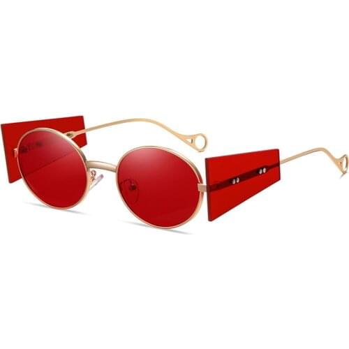 UV400 Lens Oval Sunglasses Fashion Metal Frame Rays Brand Designer Driving Sun Glasses for Men Women Gafas De Sol 2021 New