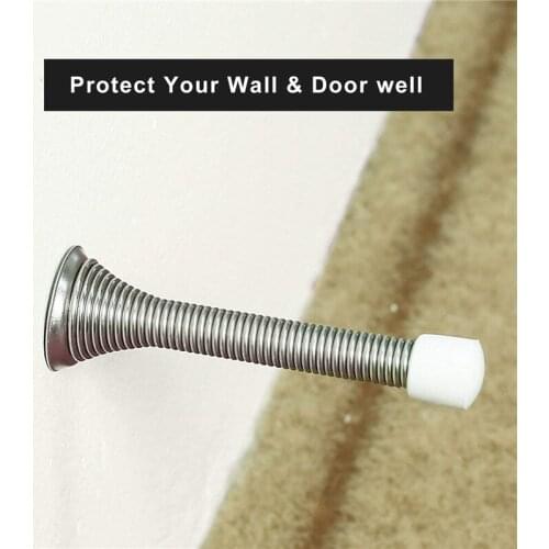 Zinc Alloy Door Stop Spring Doorstopper Protecter Door Stopper Deurstop Doorstop Tope Puerta Stopper Floor Springs Door Stopper