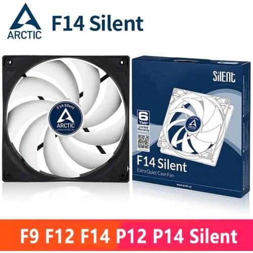 ARCTIC F9 F12 F14 P12 P14 Silent 120mm CPU Cooler fan 3pin Iow noise Case Cooling fan