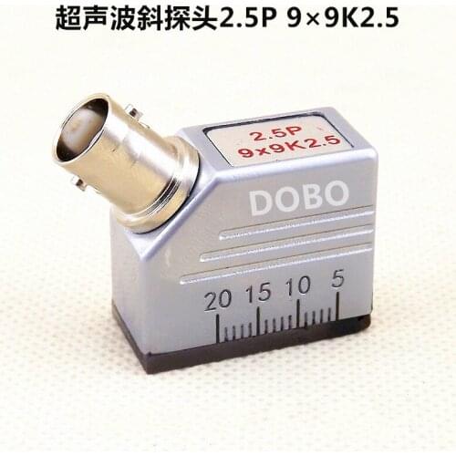 Ultrasonic oblique probe 2.5P9*9K2.5 universal flaw detector UT metal flaw detection transducer