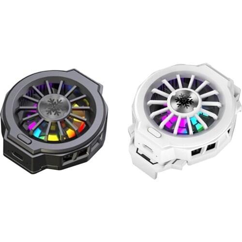 USB Game Radiator Mobile Phone Radiator with Semiconductor Cooling Function for 4.5 to 6.5 Inches of Mobile Phones