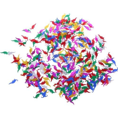 Funny Colorful Dinosaur Table Confetti Birthay Party Table Decorating Kit