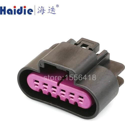 Free shipping 5sets delphi 6pin auto waterproof 6 position sensor wiring harness connector 15326829/15397577