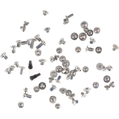 10Sets/lot Silver/Black Color Full Screw Set for iPhone 8 Plus