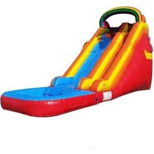 2in1 swiming pool inflatable water slides for sale