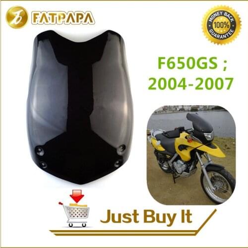 Free Shipping New Motorcycle Accessories ABS Windshield Fit For BMW F650GS 2004-2005-2006-2007 Front Windshield High Quality
