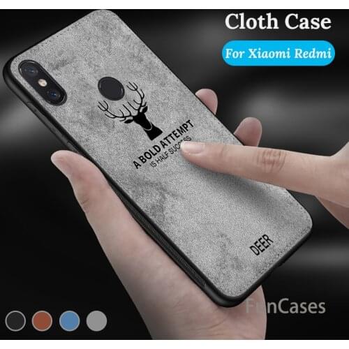 Case For Xiaomi Redmi Note 6 Pro Classic Cloth Skin Flip Hard Cover For Xiomi Xaomi Redmi Note 6 Pro 6 6A 5 Plus 5 Note6 A6 Case