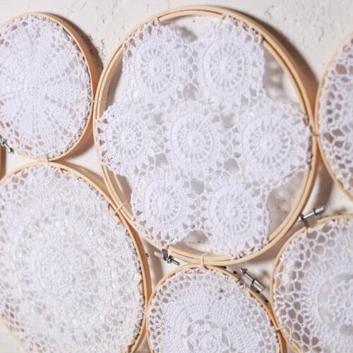 Bohemian Decorative Lace Dream Catcher Wedding Decoration Background Room Aesthetics Free Combination Tapestry