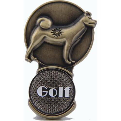 Golf Cap Clip Commemorate Golf 12 Zodiac Marker Supplies Magnetic Clip