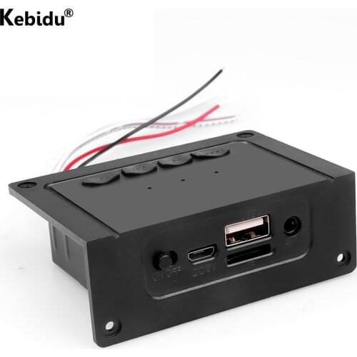 DC5V MP3 Player Bluetooth Receiver Car Kit Decoder Board 2*5W Amplifier for Speaker Support MP3 / USB / TF / LINE IN / FM Module