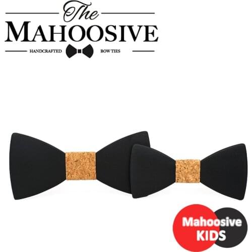Gravatas Corbatas wedding bow tie male groom France British suits women kids suit Wood wooden bow knot men black bow tie Combo