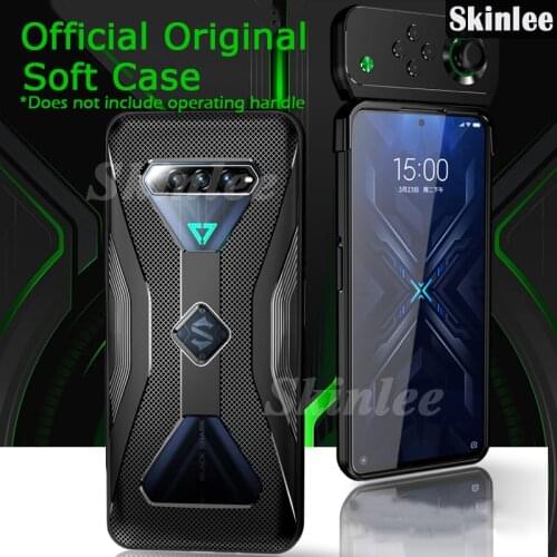 Skinlee Case for Black Shark 4 All Inclusive Soft Shockproof Cross Design Heat Dissipation Cover For Xiaomi Blacshark 4 Pro