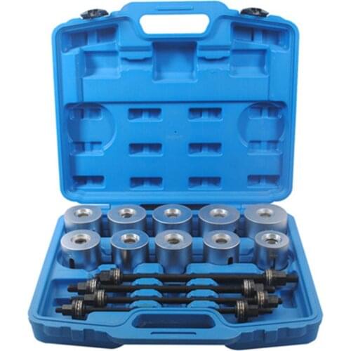 24Pcs Pull and Press Sleeve Tool Kit Set Seal Bearing Cars LGV HGV Bush Removal