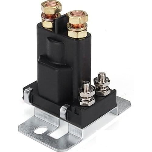 New 4 Pin 12V AMP 500A Relay Car Starter On/Off Power Switch Dual Battery Isolator