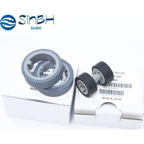 1Set PA03670-0001 PA03670-0002 Consumable Kit Pick Roller Brake Roller Pickup Roller for Fujitsu FI-7160 FI-7260 FI-7180 FI-7280