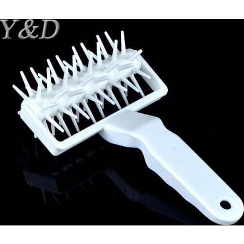 Plastic Pin Wheel Cutter Pizza Needle Pastry Rolling Knife Bakeware Baking Tools Wheel Cutter