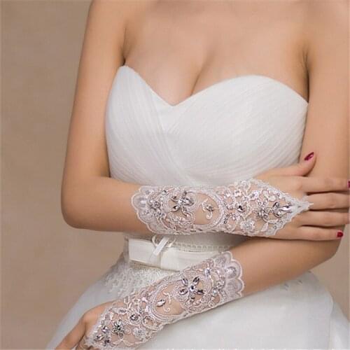 RiLynda Fingerless Bridal Gloves