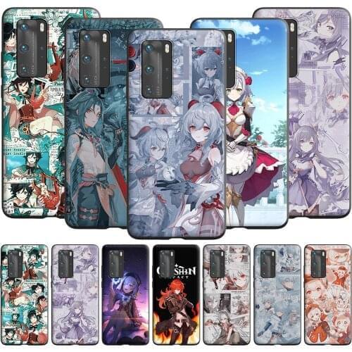 Genshin Impact Case for Huawei Mate 10 20 Lite Y6 Y7 Y9 Y6P P Smart S Y5P Y8P 2019