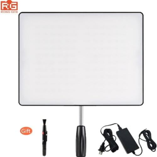 YONGNUO YN600 Air Ultra Thin LED Camera Video Light 5500K+AC Power Adapter for Canon Nikon Pentax Olympas Samsung DSLR Camcorde