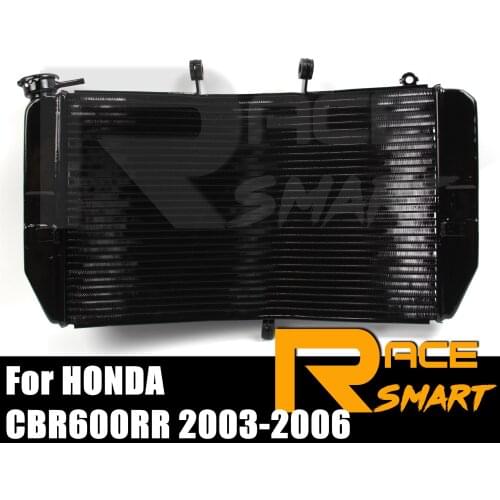 CBR600RR 2003-2006 Motorcycle Radiator Engine Water Cooling Cooler System Parts For HONDA CBR600 RR CBR 600RR 2004 2005 Black