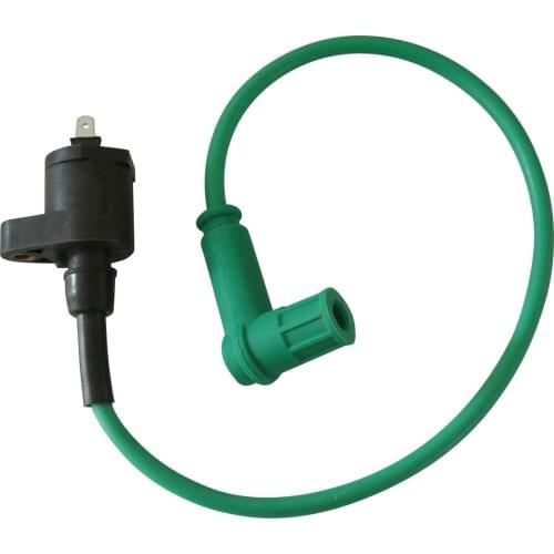 Green Ignition Coil For 50cc 70cc 90cc 110cc 125cc 140cc 150cc Motocross Pit Dirt Bike