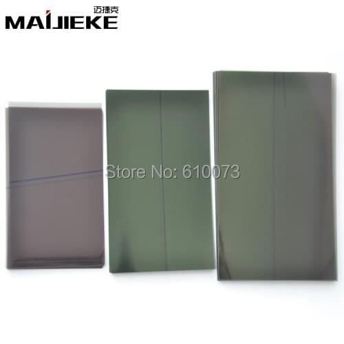 200PCS MAIJIEKE Polarizer Film Polarization Polarized Light Film for iPhone 7 6s 6 plus 5 5s 5c 4 4s LCD Polarizer Film