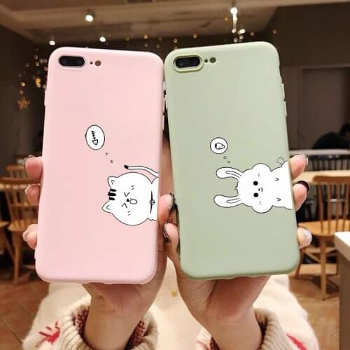 Creative Cat Animal Phone Case For iPhone 12 11 Pro Max Mini Shockproof Pig Cartoons For iPhone XR X XS max 7 8 Plus SE2020