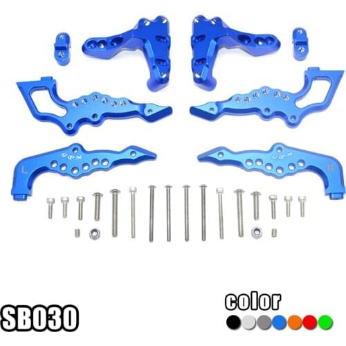 CNC machined aluminum alloy porous position rear top shock absorber mount for LOSI 1:6 SUPER BAJA REY 9320977