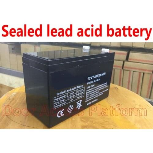 UPS Storage battery for Door Access Control system, 12V,7Ah Emergency battery for door locker use and cctv camera system power