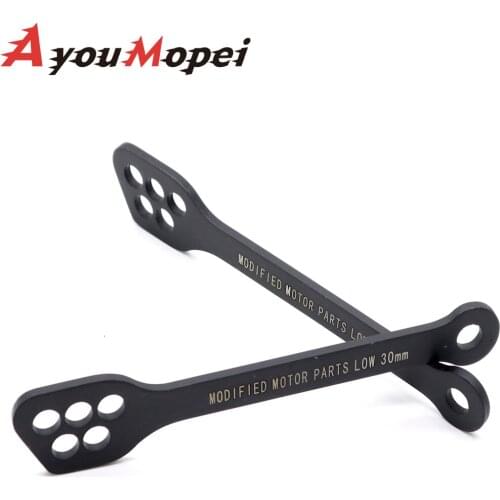 Lowering Links Kit For KAWASAKI ZX6R ZX9R ZX10R ZX12R ZX-6RR ZZR600 ZZR1200 Motorcycle Rear Suspension Cushion Drop Connecting