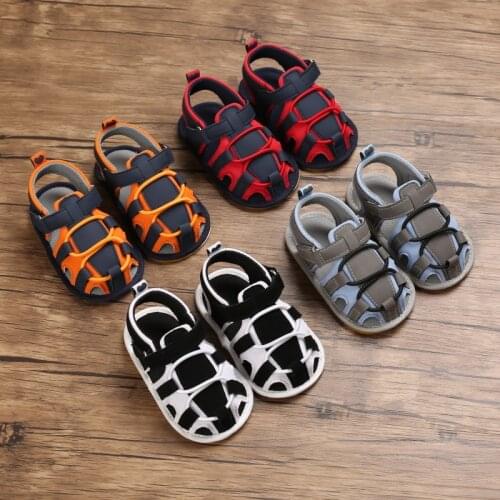 Fashion Newborn Infant Baby Shoes Toddler Summer Sandals Non-slip Shoes 0-18M