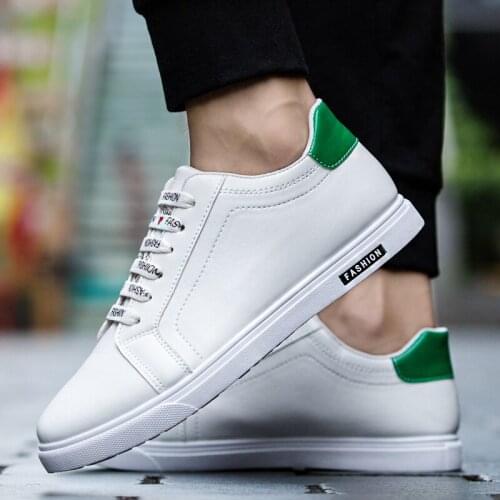 Men Little White Shoes 2021 Newest Mans Comfy Breathable Anti-Odor Casual Shoes Summer Leisure Cheap Boy Student Sport Shoes