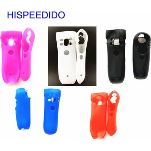 HISPEEDIDO For Sony PS3 Move Left Right Controller Soft Silicon Case For PS3 Move Motion Controle Skin Protector Silicon Cover
