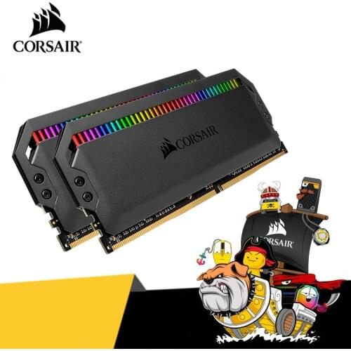 CORSAIR Dominator Platinum RGB Series Memoria RAM DDR4 16GB 2*8GB DRAM 3000 3200 3600 4800MHz RAM 32GB 64GB 128GB for Desktop