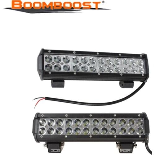 Headlights 72W Led 24 LED for Car Motorcycle Truck SUV work light Spot Flood Bar ATV OffRoad 12 Inch
