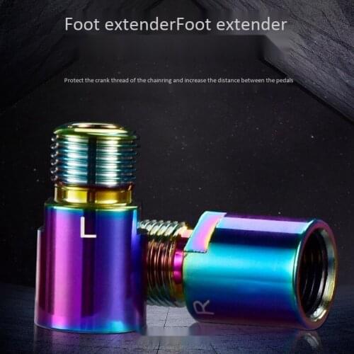 Bike Pedal Extender Removable Bicycle Pedal Extender Extension for MTB BMX Road Bike