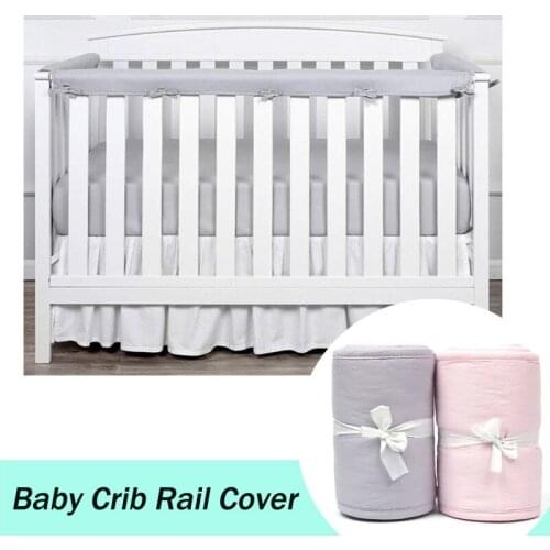 3-piece Baby Crib Bumper Protector Childrens Bed Anti Collision Strip Crib Protector For Baby Safety Products Bed Crib Bumper