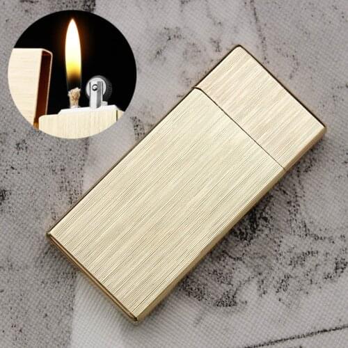 Torch Wheel Lighter Free Flint Steamer Kerosene Gasoline Pipe Lighter Smoke Oil Windproof Mens Gadgets For Man eternal fire